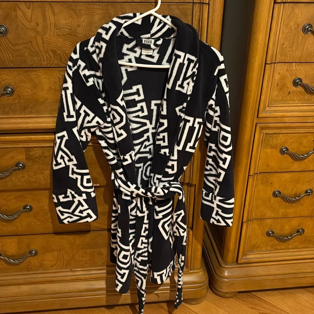 Pink Victoria’s Secret robe